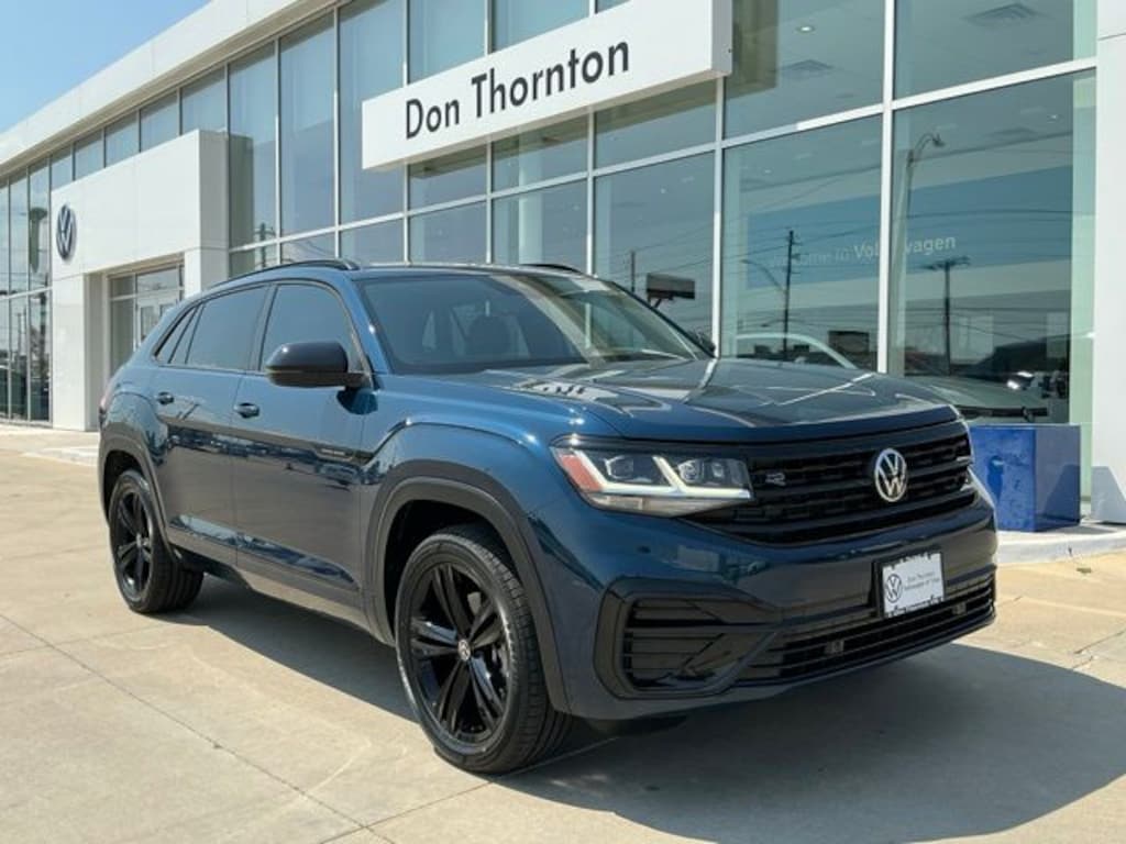 Certified 2023 Volkswagen Atlas Cross Sport 3.6L V6 SEL R-Line Black SUV