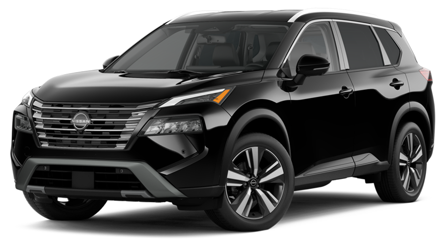 black 2025 Nissan Rogue SL