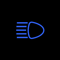 High Beam Indicator Light