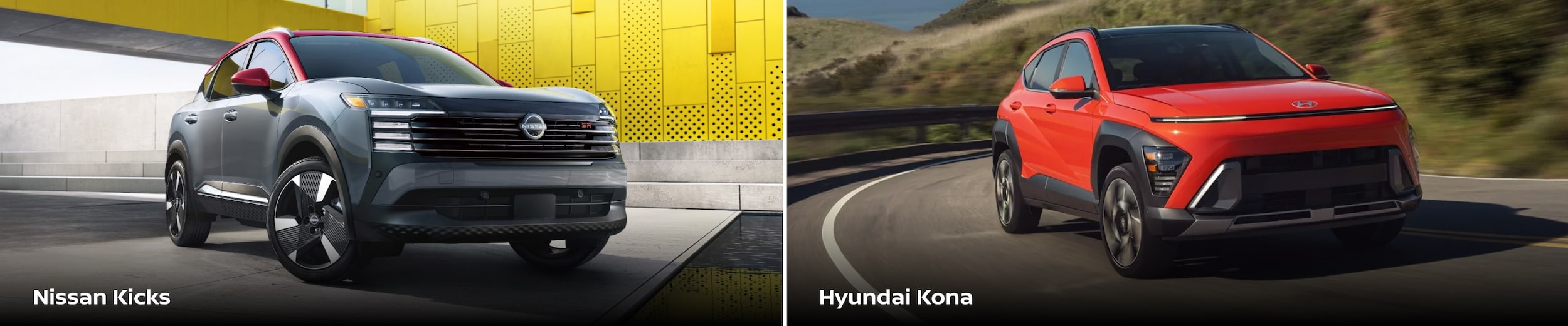 Compare Nissan Kicks Vs. Hyundai Kona: Specs, Features & Performance