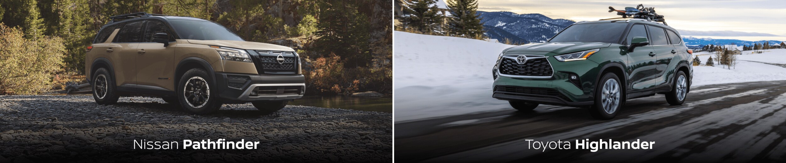 Nissan Pathfinder Vs. Toyota Highlander