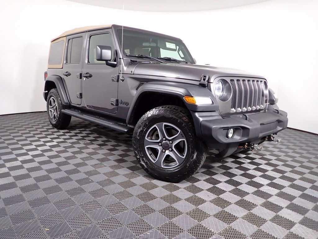 Used 2020 Jeep Wrangler Unlimited Black and Tan Black and Tan 4x4 *Ltd Avail*