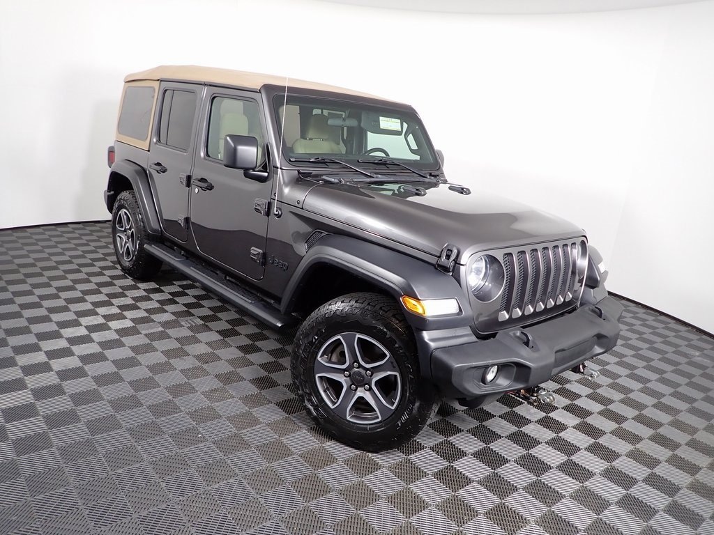 Used 2020 Jeep Wrangler Unlimited Black and Tan Black and Tan 4x4 *Ltd Avail*