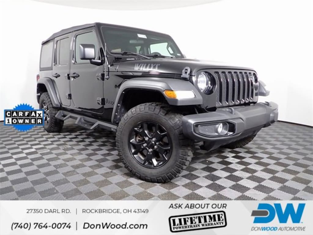 Used 2022 Jeep Wrangler Unlimited Willys Sport Unlimited Willys Sport 4x4