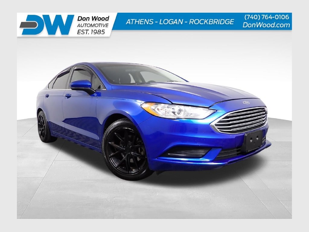 Used 2017 Ford Fusion SE with VIN 3FA6P0HD5HR404197 for sale in Logan, OH