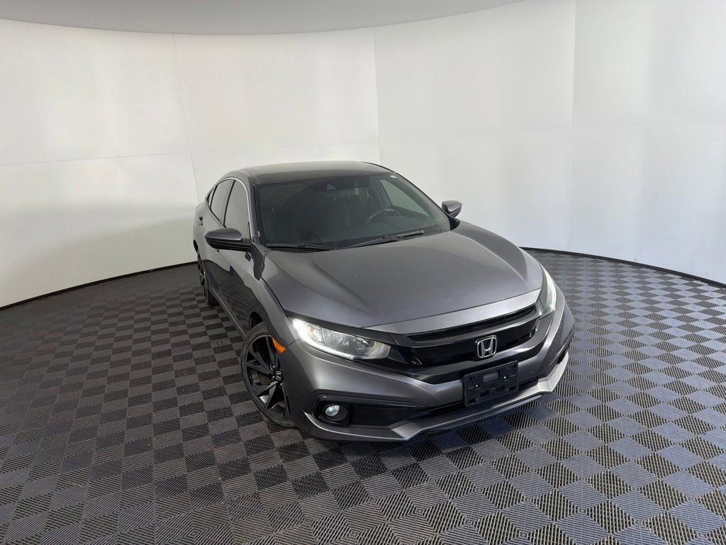 Used 2021 Honda Civic Sport with VIN 2HGFC2F88MH503627 for sale in Logan, OH