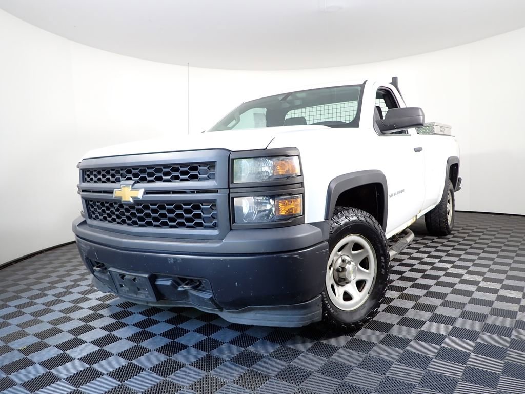Used 2014 Chevrolet Silverado 1500 Work Truck 1WT with VIN 1GCNKPEC1EZ410806 for sale in Logan, OH