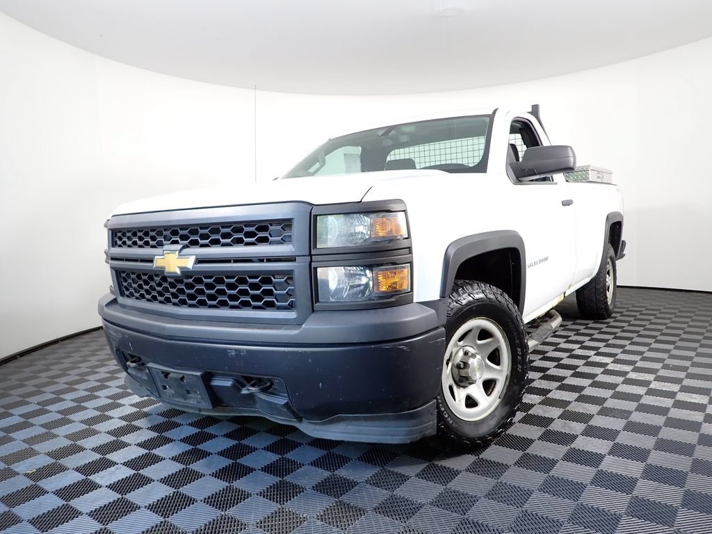 Used 2014 Chevrolet Silverado 1500 Work Truck 1WT with VIN 1GCNKPEC1EZ410806 for sale in Logan, OH
