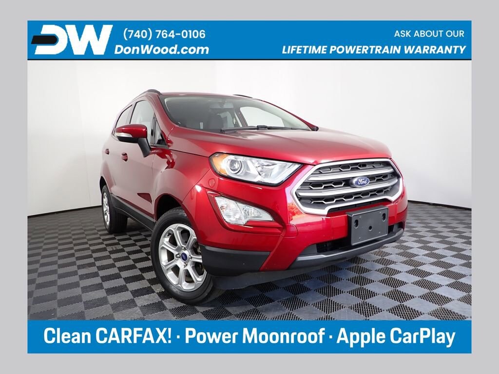 Used 2020 Ford EcoSport SE SUV
