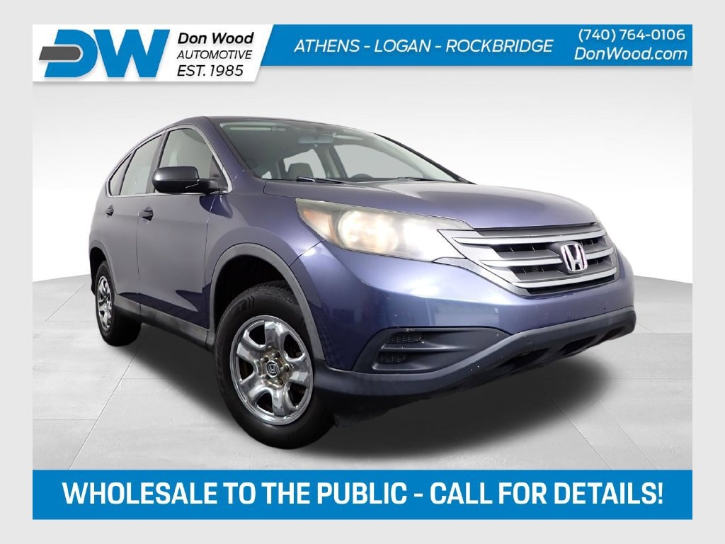 Used 2013 Honda CR-V LX with VIN 2HKRM4H3XDH658418 for sale in Logan, OH