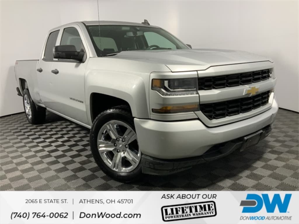 Used 2018 Chevrolet Silverado 1500 Custom Truck