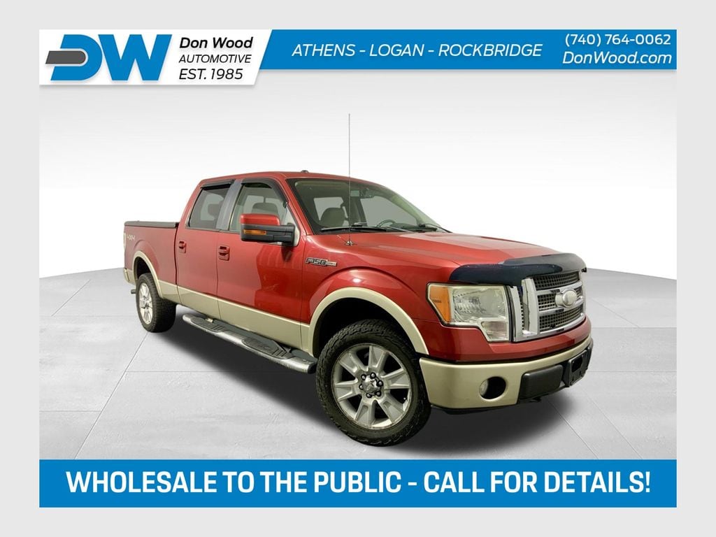 Used 2009 Ford F-150 Lariat with VIN 1FTPW14V99FB45766 for sale in Athens, OH