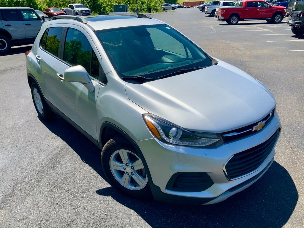 Used 2020 Chevrolet Trax LT with VIN 3GNCJLSB7LL324300 for sale in Athens, OH