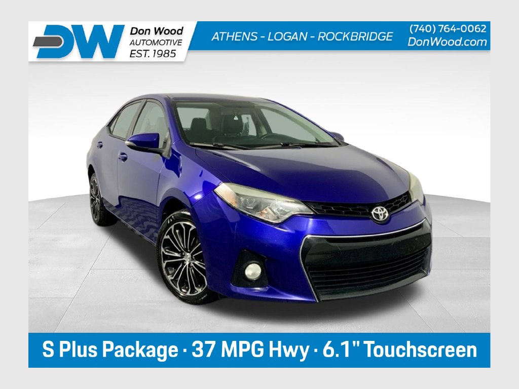 2014 Toyota Corolla S Plus