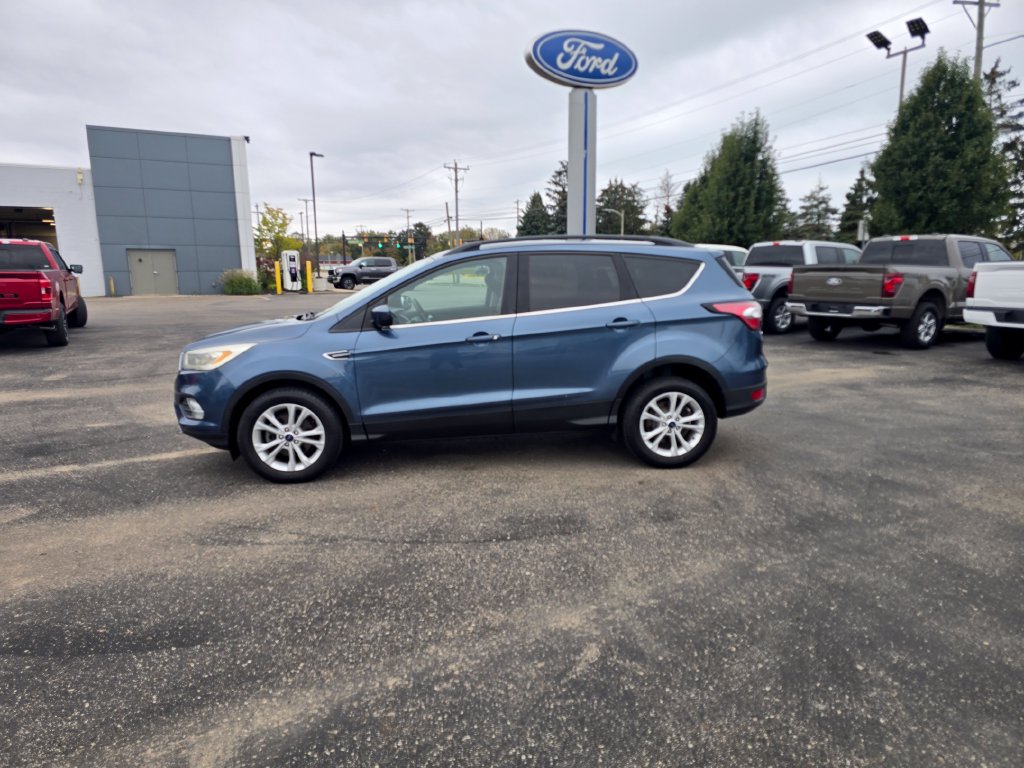 Used 2018 Ford Escape SEL with VIN 1FMCU0HD1JUC03509 for sale in South Haven, MI