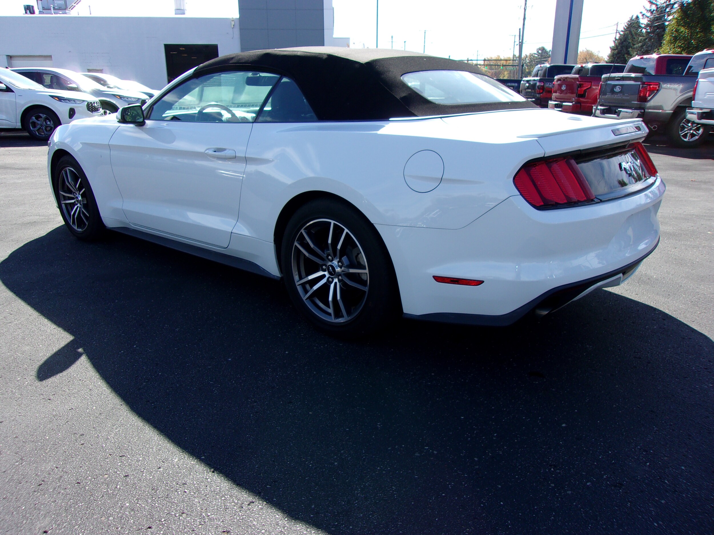 2017 Ford Mustang EcoBoost Premium Convertible photo 4