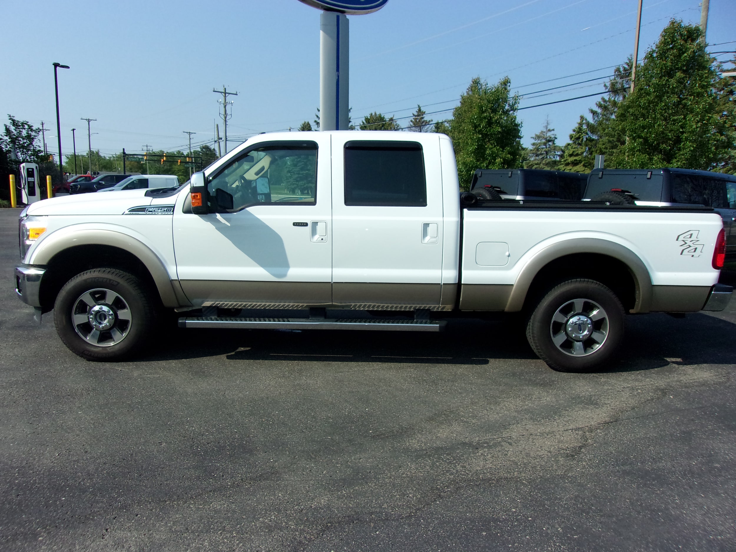 Used 2011 Ford F-250 Super Duty Lariat with VIN 1FT7W2B67BEB52793 for sale in South Haven, MI