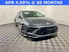 2026 Hyundai Sonata Hybrid Blue Sedan