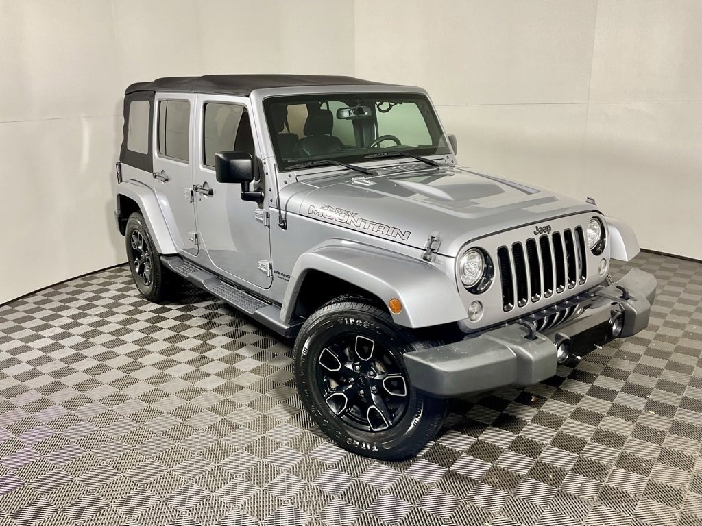 Used 2017 Jeep Wrangler Unlimited Smoky Mountain Smoky Mountain 4x4 *Ltd Avail*