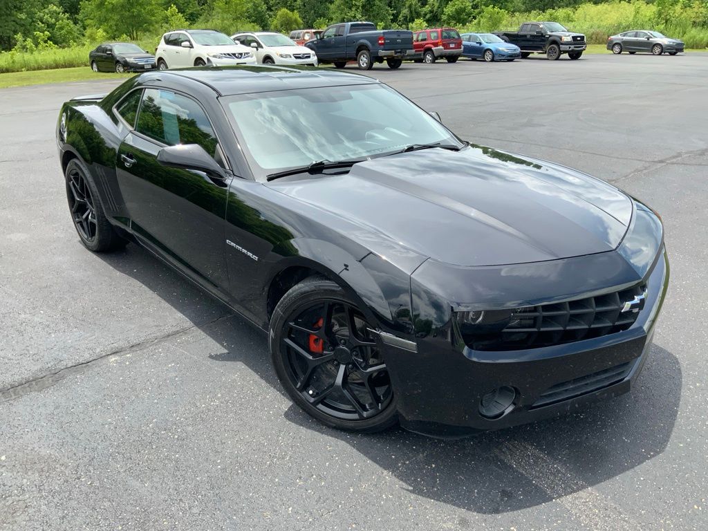 Used 2013 Chevrolet Camaro 1LS with VIN 2G1FE1E30D9154457 for sale in Athens, OH