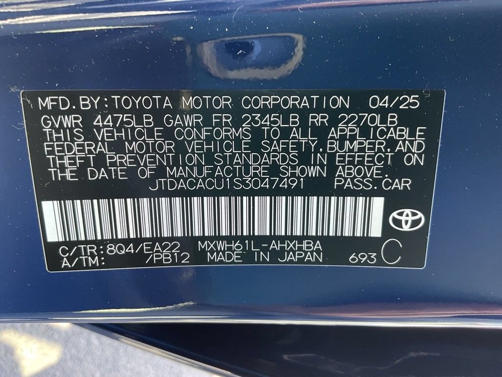 2025 Toyota Prius XSE Premium - Photo 41