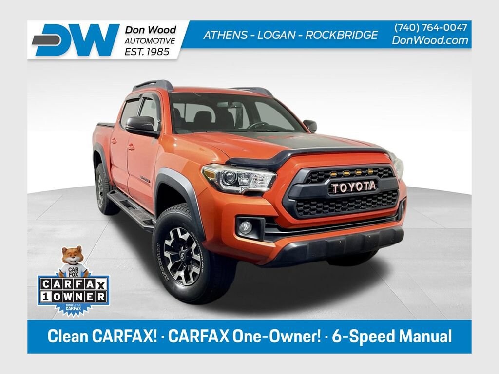 Used 2017 Toyota Tacoma TRD Sport V6 Truck Double Cab