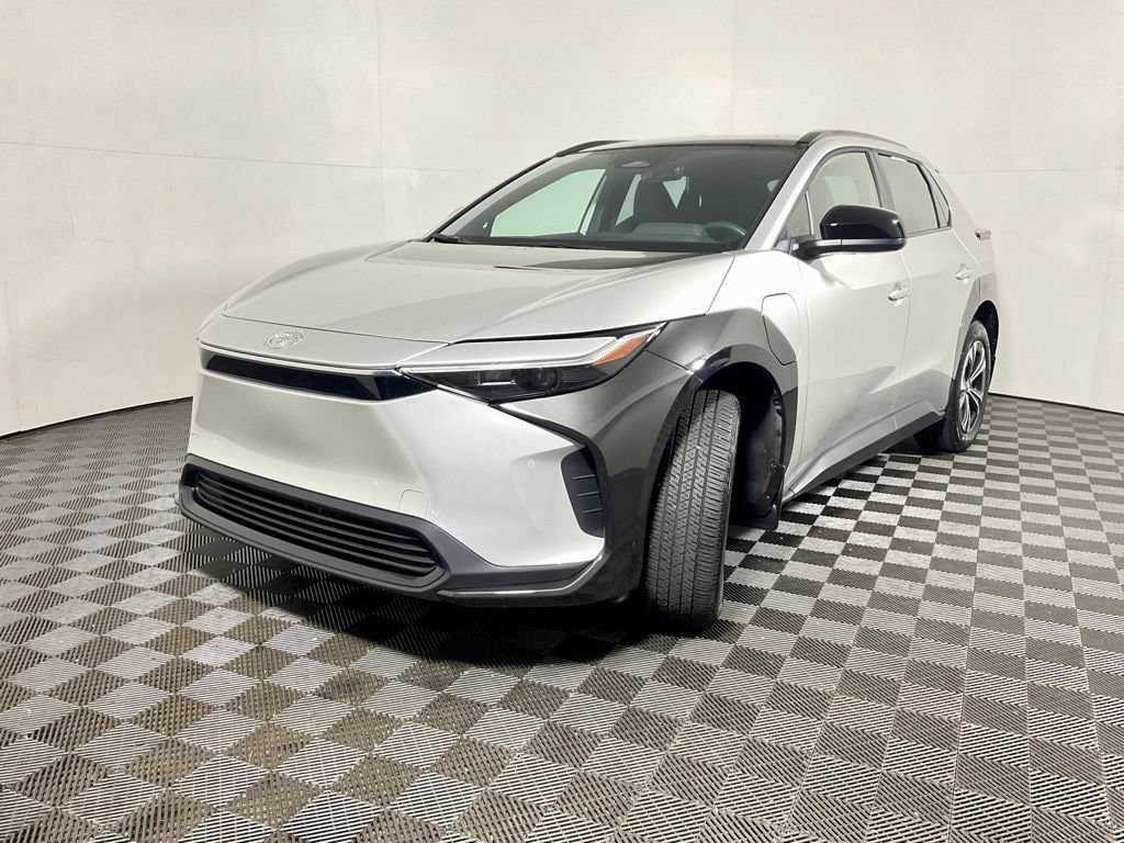 Used 2024 Toyota bZ4X XLE with VIN JTMABACA7RA070059 for sale in Athens, OH