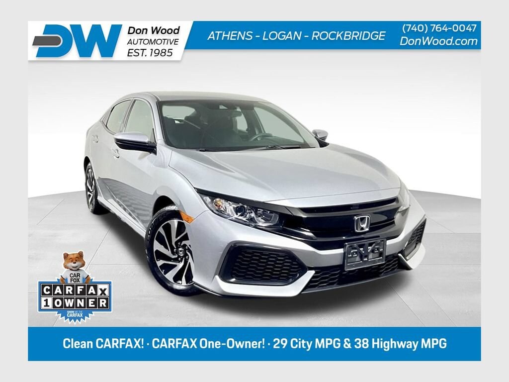 Used 2018 Honda Civic LX w/Honda Sensing Hatchback