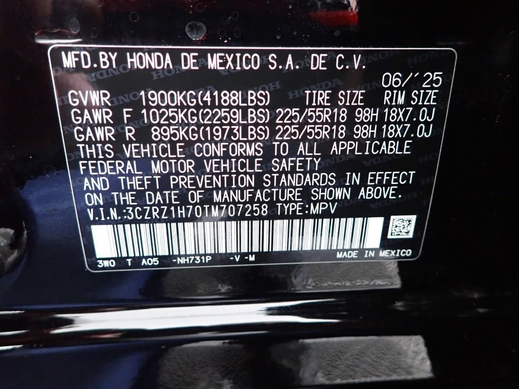 2026 Honda HR-V EX-L - Photo 39