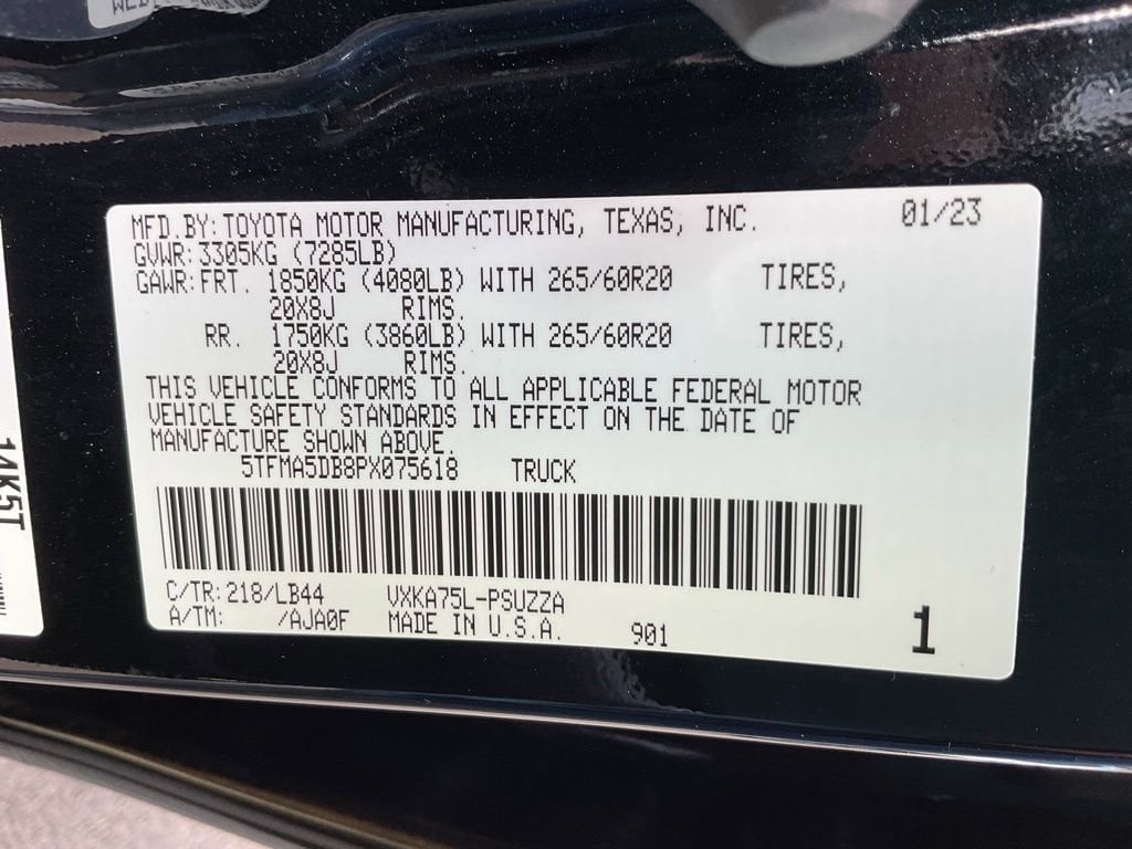 2023 Toyota Tundra 1794 Edition - Photo 42