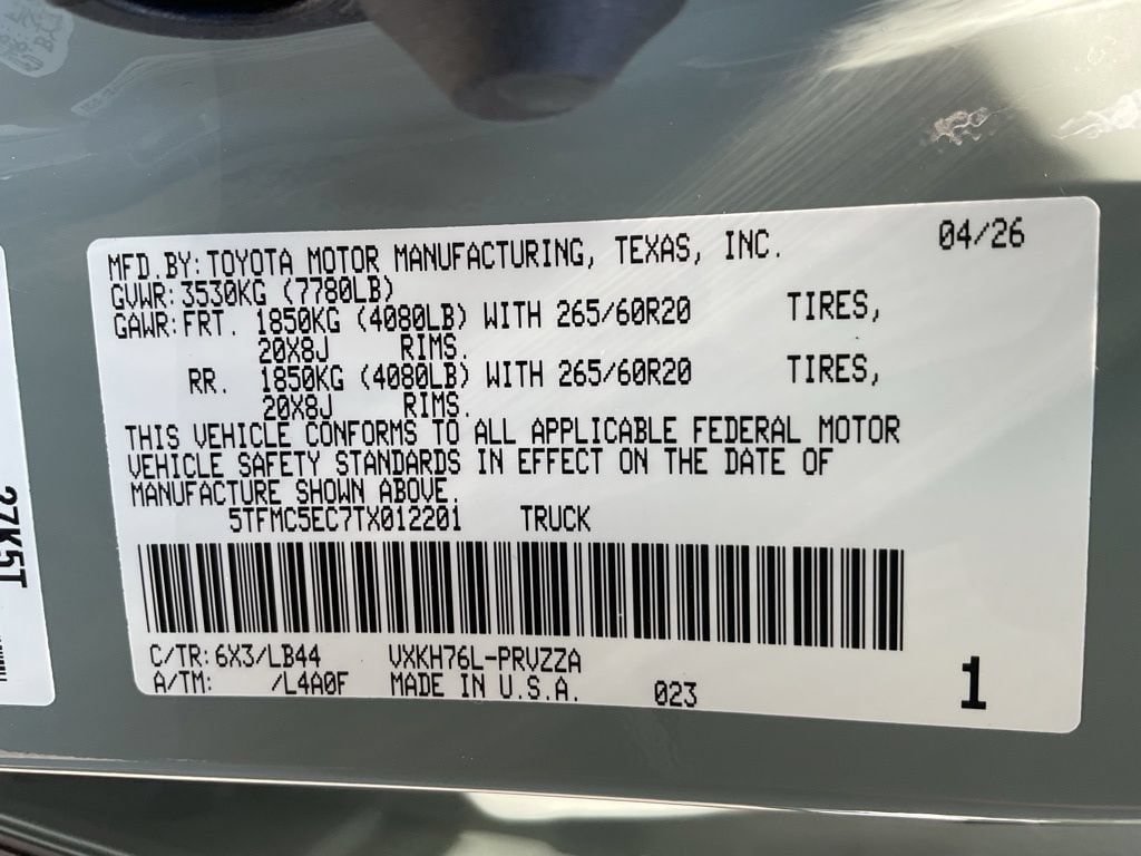 2026 Toyota Tundra 1794 Edition - Photo 42