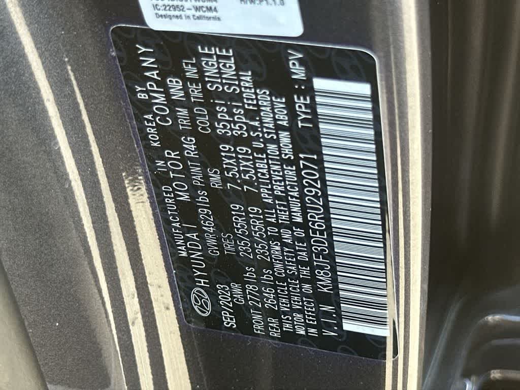 Thumbnail: 2024 Hyundai Tucson - 29