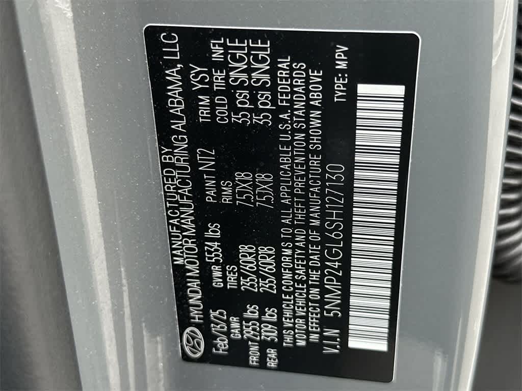 Thumbnail: 2025 Hyundai Santa Fe - 29