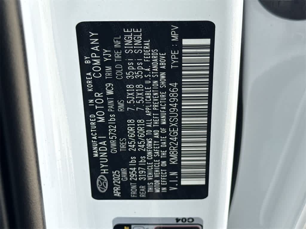 2025 Hyundai Palisade SEL 29