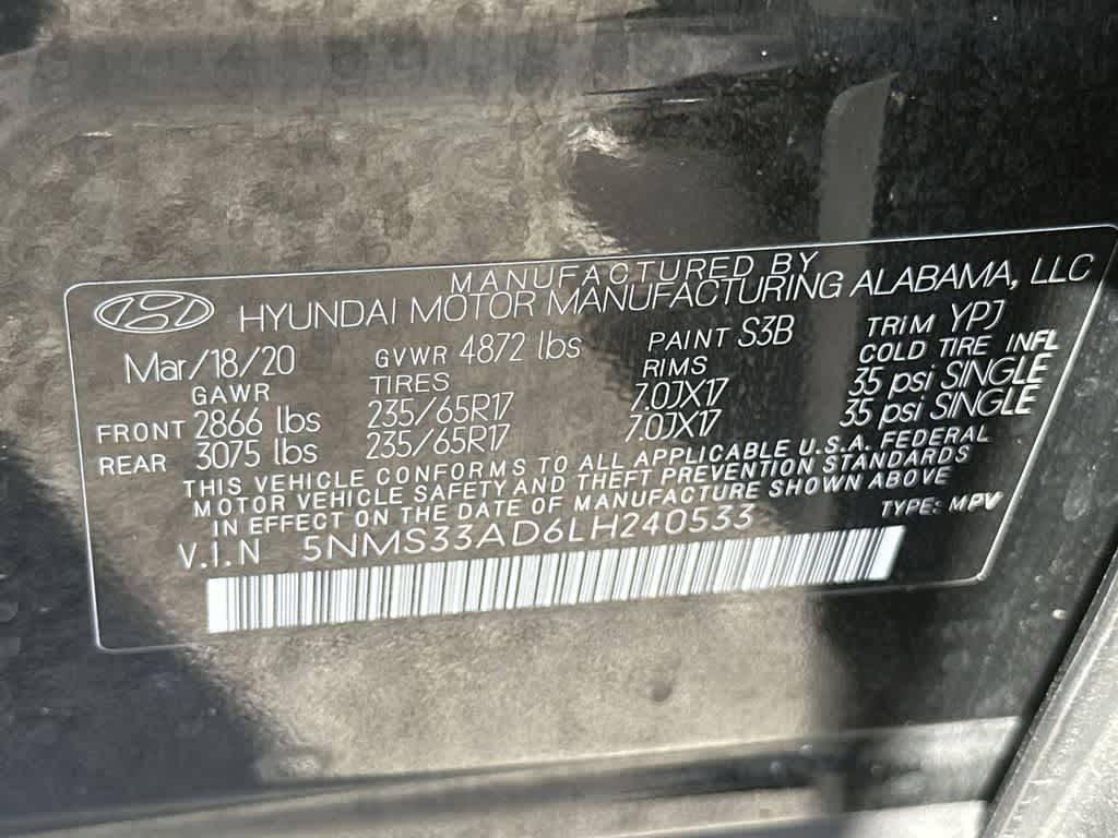 Thumbnail: 2020 Hyundai Santa Fe - 29