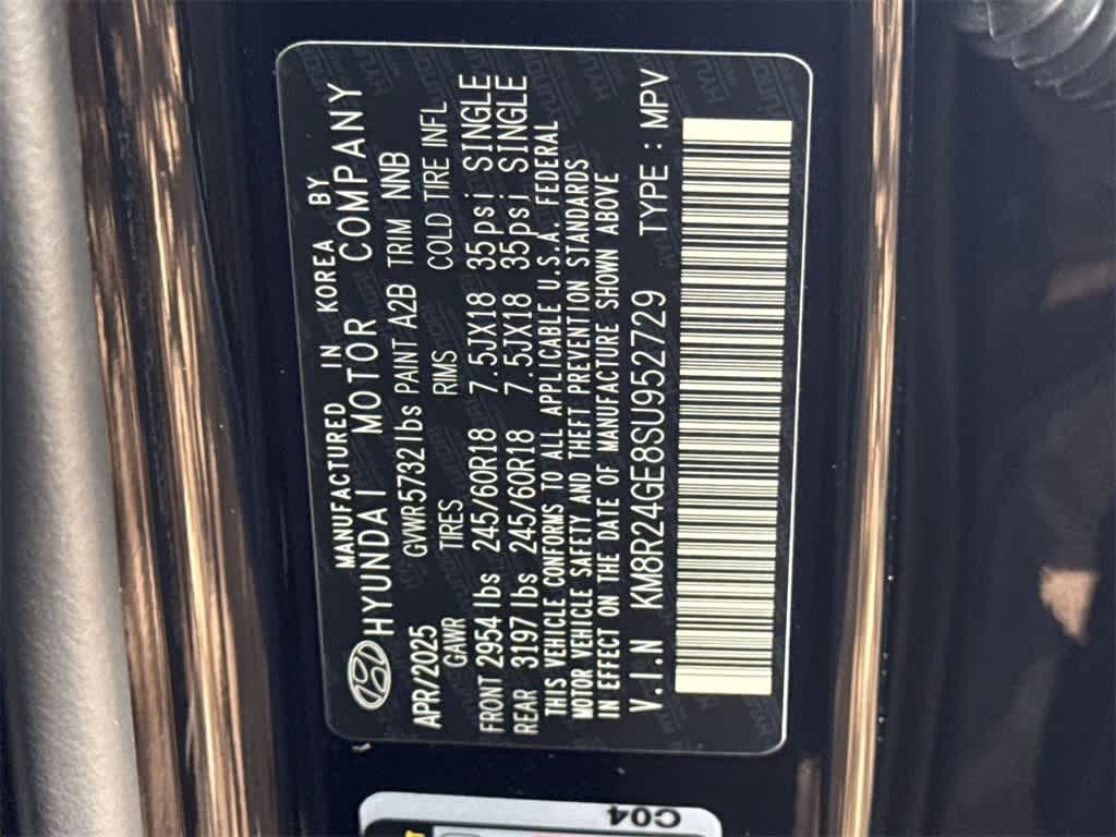 2025 Hyundai Palisade SEL 29