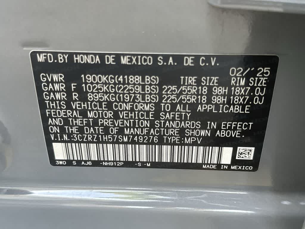 Thumbnail: 2025 Honda HR-V - 29