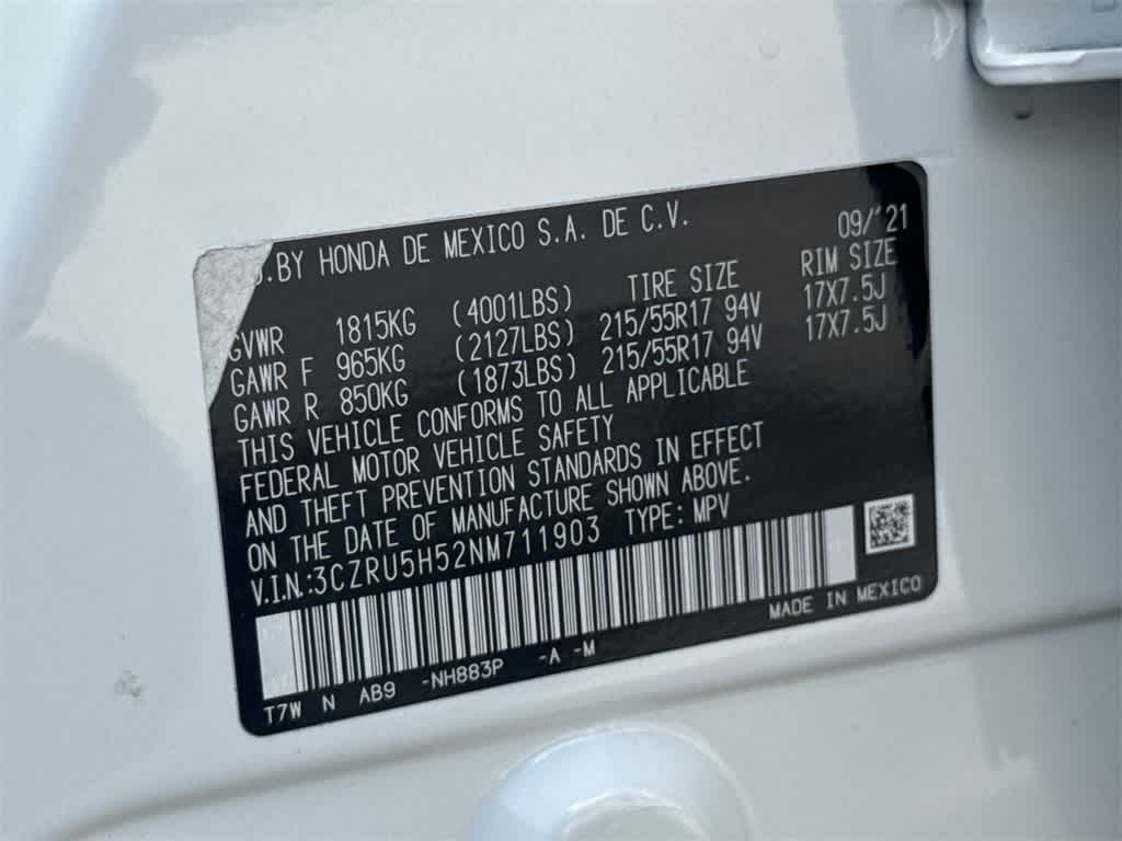 2022 Honda HR-V EX 29