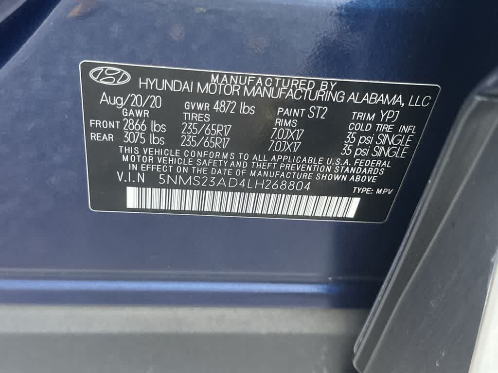 Thumbnail: 2020 Hyundai Santa Fe - 29