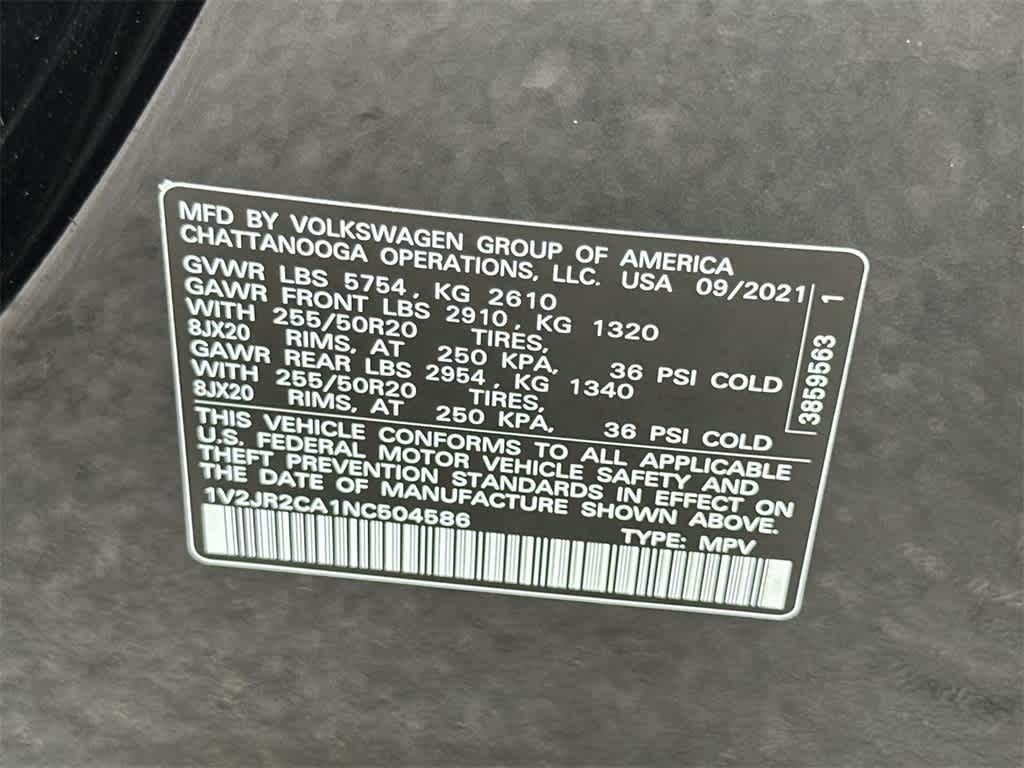 Thumbnail: 2022 Volkswagen Atlas - 29