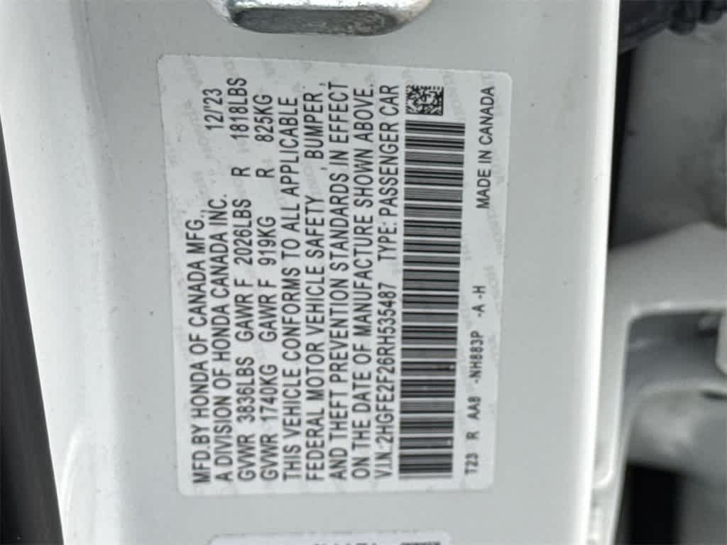 Thumbnail: 2024 Honda Civic - 29