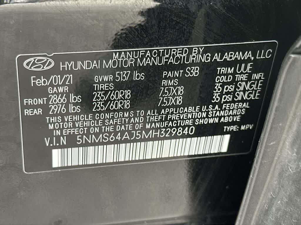 Thumbnail: 2021 Hyundai Santa Fe - 29