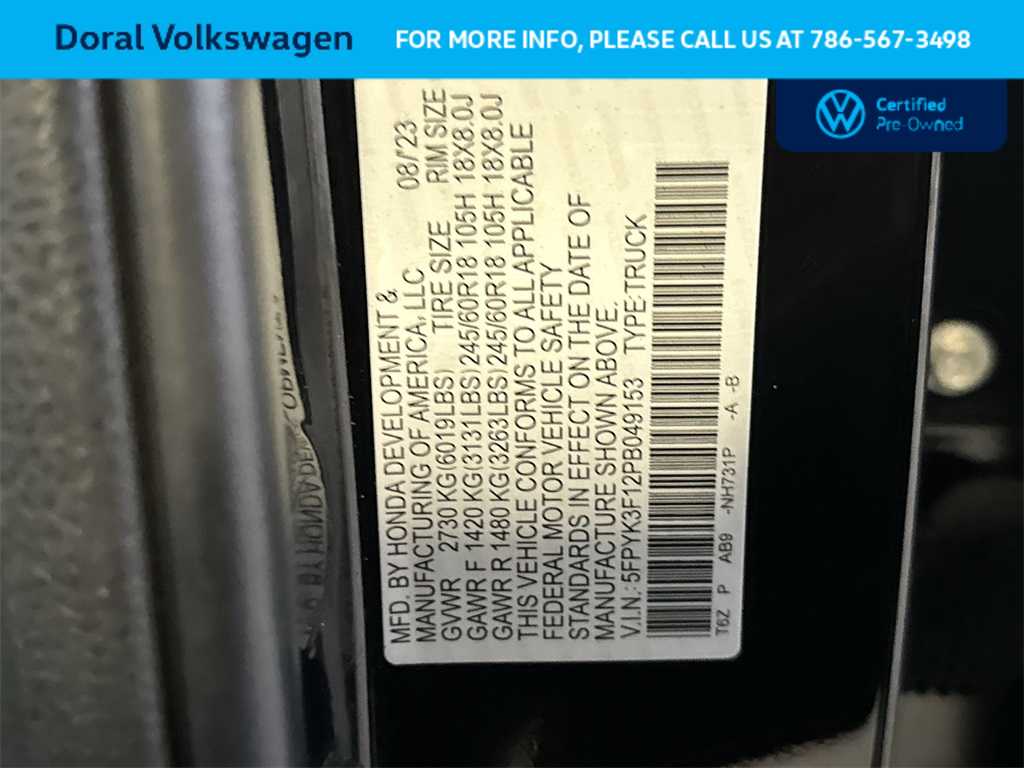 Thumbnail: 2023 Honda Ridgeline - 29