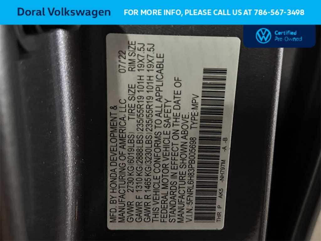 Thumbnail: 2023 Honda Odyssey - 29