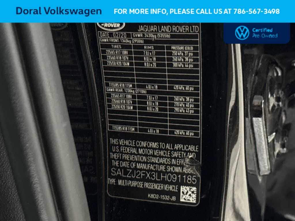 Thumbnail: 2020 Land Rover Range Rover Evoque - 29