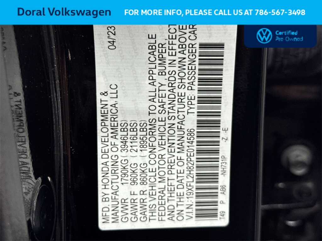 Thumbnail: 2023 Honda Civic - 29