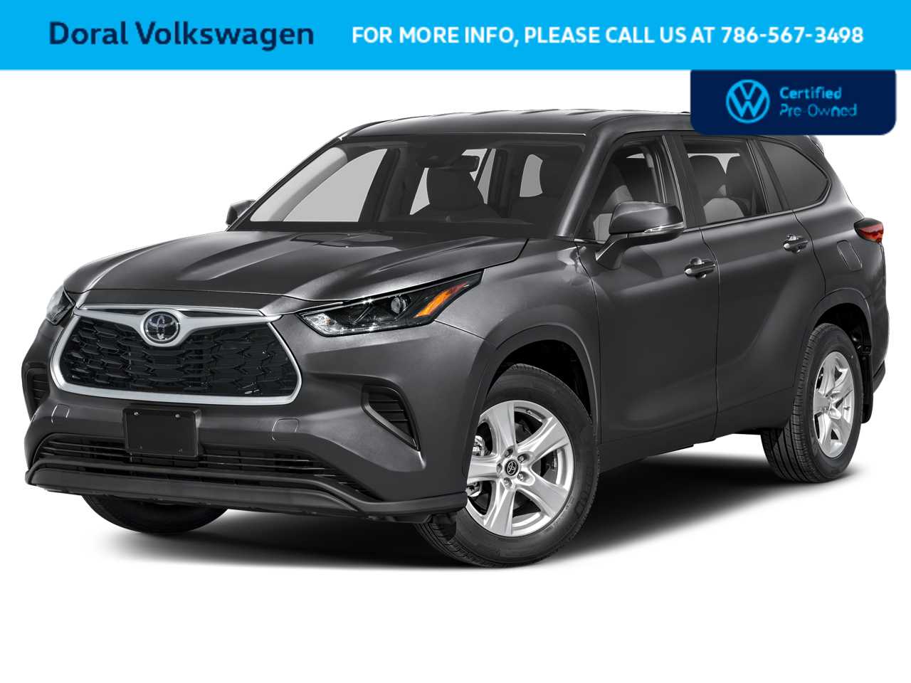 2024 Toyota Highlander LE Hero Image