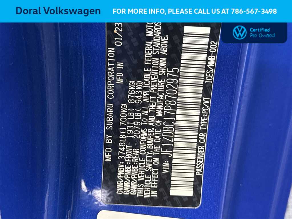 Thumbnail: 2023 Subaru BRZ - 29