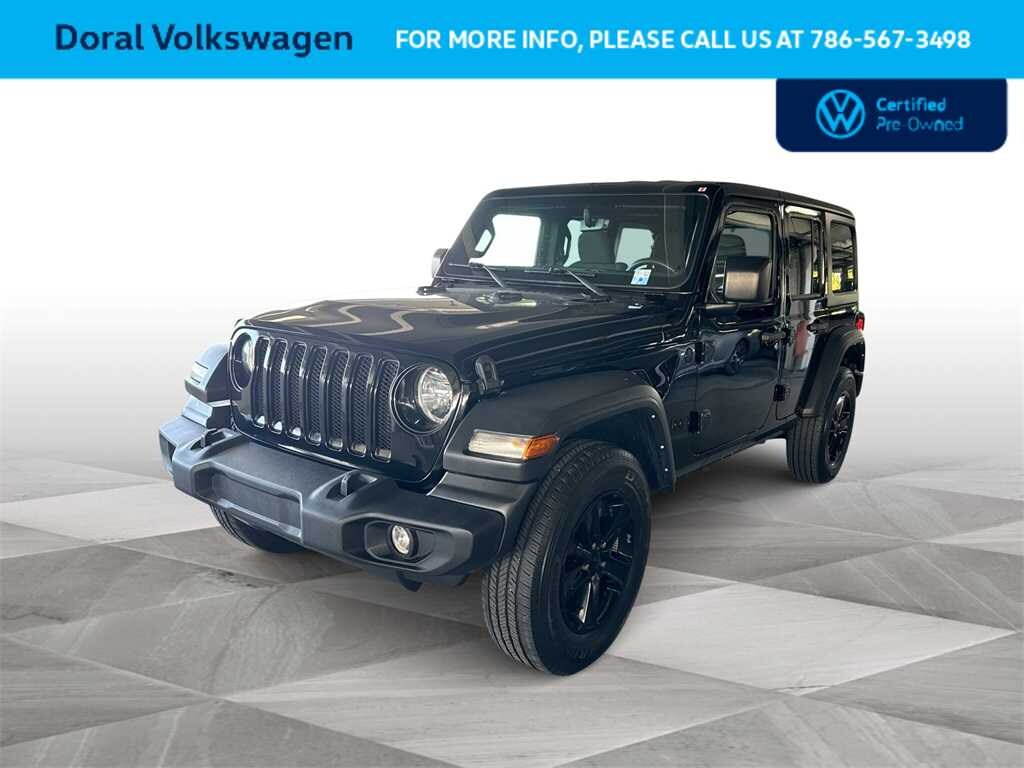 Used 2022 Jeep Wrangler Unlimited Sport Altitude SUV
