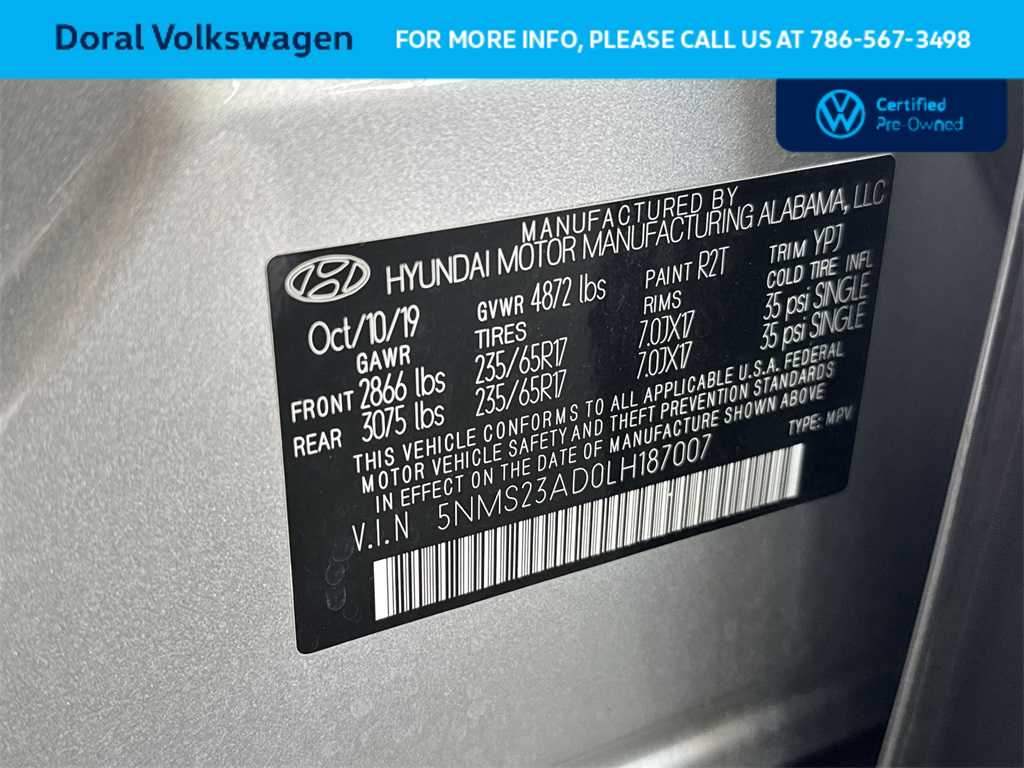 Thumbnail: 2020 Hyundai Santa Fe - 28